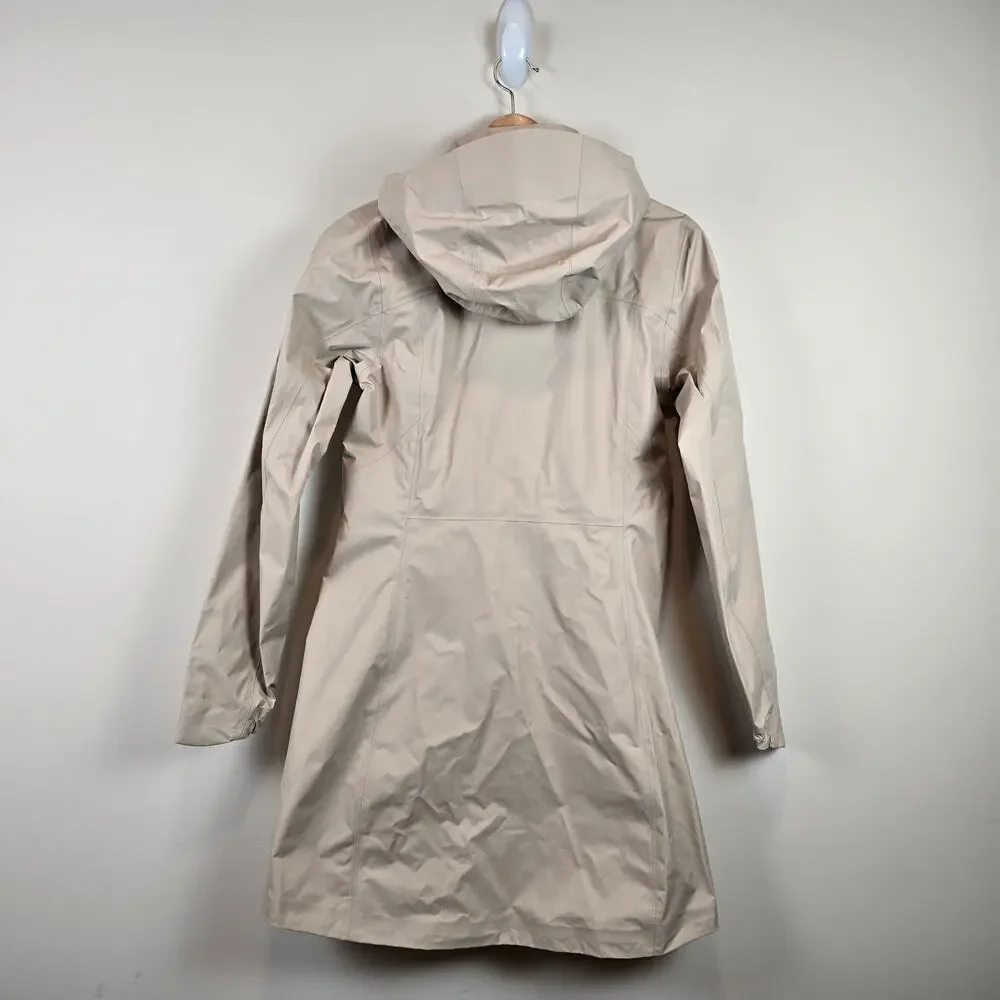 Patagonia Women's Size XS Torrentshell 3L Parka Rain Coat Jacket Oar Tan 27120 - Picture 3 of 3